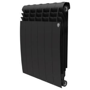 Радиатор биметаллический Royal Thermo BiLiner 500 noir sable 6 секций