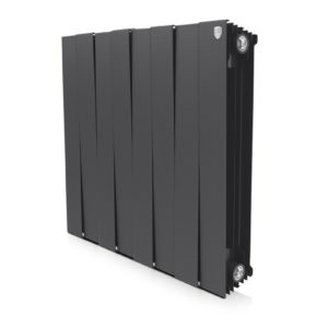Радиатор биметаллический Royal Thermo Piano Forte 500 noir sable 8 секций