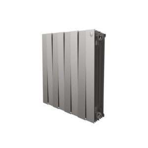 Радиатор биметаллический Royal Thermo Piano Forte 500 silver satin 8 секций