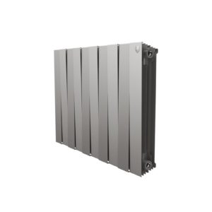 Радиатор биметаллический Royal Thermo Piano Forte 500 silver satin 10 секций